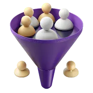 sale funnel money users